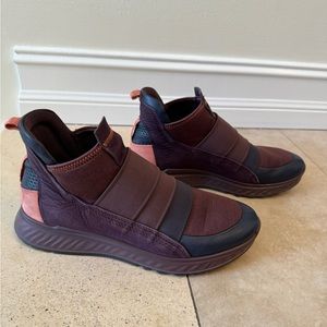 ecco High Top Sneakers women’s shoes size 38 EUR 7.5 US